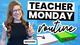 My Monday Routine as a Teacher | Falling in Love With Teaching Again VLOG 75