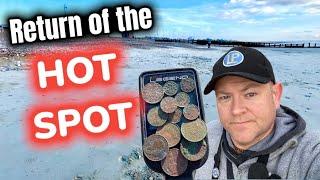 Nokta LEGEND Coin hot spot | Beach Metal Detecting ( south coast detecting)