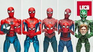 EVERY CUSTOM Figure 2: Best Spider-man HEADS in STOP-MOTION REVIEWS!