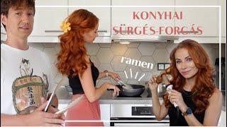 Ramen készítés - Élménybeszámoló VLOG | Viszkok Fruzsi