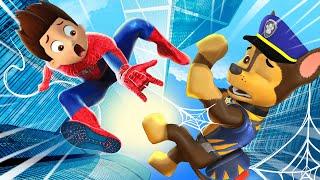 SPIDER-MAN RYDER Rescue CHASE, Please!! - Very Sad Story But Happy Ending | Paw Patrol 3D Animation