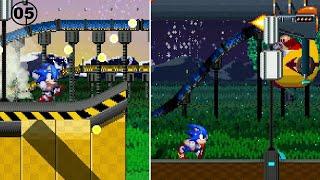 Technology Tree Zone (Act 1, Act 2, Act 3, Act 4) Sonic After The Sequel (2023) #5 fangame