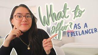  how to decide what to offer as a freelancer // use my D.I.P. formula