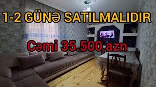 ŞANS 1 DƏFƏ OLUR️CƏMİ 35.500 AZN-Ə 60 KVADRAT TƏMİRLİ EV️                       #mulkevalqısatqısı