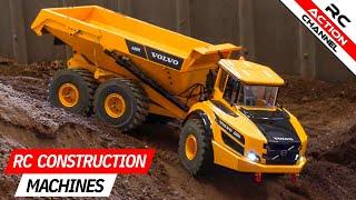 Mind-Blowing RC Construction Machines & RC Trucks That Work Hard + POV Excavator Operator