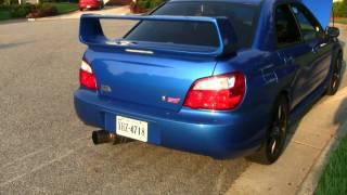 04 Subaru WRX STI  Invidia/HKS Exhaust