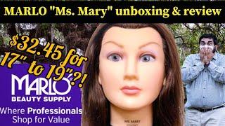 Marlo beauty supply "Ms Mary" manikin unboxing & review