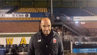 REACTION: Preecy’s interview - King’s Lynn Town vs Chorley