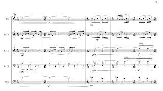 Ufuk Biçak - Devinim for Reed Quintet, Op. 8 (2023) [Score-Video]