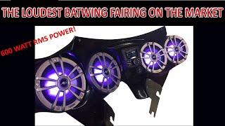 THE LOUDEST BATWING FAIRING ON THE MARKET (Reckless Night Fury Batwing Fairing)