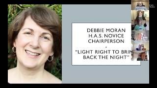 "Light Right to Bring Back the Night", presented by Debbie Moran