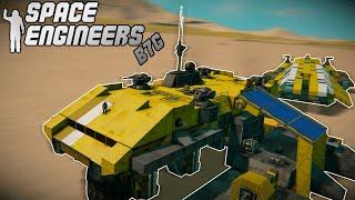 Space Engineers - AI Wave survival - MES Wasteland Tire Thieves mod - Showcase