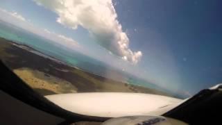 Citation II Landing Cat Island Airport  New Bight MYCB