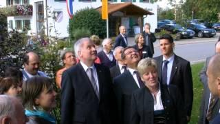 Ministerpräsident Horst Seehofer besucht das Ostallgäu