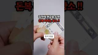 현금이 돈복을 부르는 집안 명당 3곳 공개!
