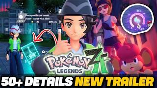 50+ SECRETS & DETAILS YOU MISSED IN NEW POKEMON LEGENDS ZA TRAILER (ZA ROYALE & SIDE QUESTS)