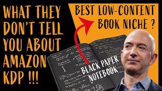 What They Don’t Tell You About Amazon KDP Low Content Book Publishing [ MYTH vs. REALITY ]