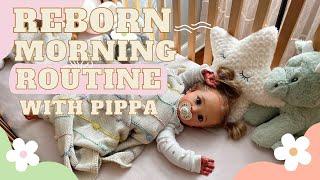 Reborn Morning Routine | Pippa Enjoys a Spring Day  #reborn #rebornroleplay #roleplaying