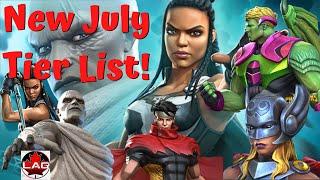 New July 2022 Tier List! Best Champions in MCOC Ranked Offensively! Valkyrie & Gorr The God Butcher!