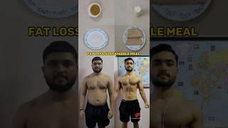 I used this sustainable meal for extreme Fat Loss | Fat free fitness #shorts