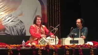 ustad tari khan and shahbaz hussain khan solo tabla  New video 14.03.2018  Lahore