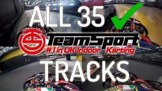 A Hot Lap of ALL 35 TeamSport Tracks! (Commentated!)