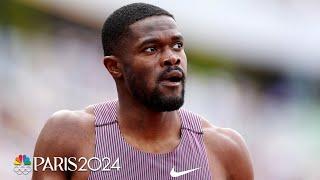 Rai Benjamin GLIDES THROUGH his first race at Trials, advances to 400m hurdles semi | NBC Sports