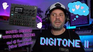 Digitone II - Comb Filter Sound Design and all new Filter Machines