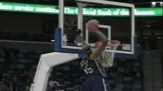 Vince Carter alley oop from Vaughn vs Hornets 2005 season