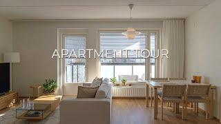 Minimalist Apartment Tour| Our Cozy Home in Finland. Nordic home.