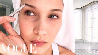 Bella Hadid’s Jet-Lag Beauty Guide | Beauty Secrets | Vogue