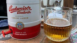 Budweiser Budvar Original Czech Lager 5 Litre Mini Keg Review | Plus 10 Mini Keg Giveaway!!