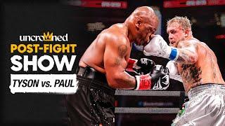 Mike Tyson vs Jake Paul RESULTS LIVE STREAM | Uncrowned