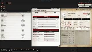 Demo of SWADE Character Creation in Foundry VTT using SWADE Item Tables Module