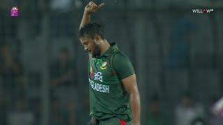 Shakib Al Hasan 4 wickets vs Zimbabwe | 4th T20I - BAN vs ZIM