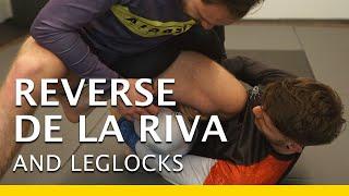 Leglocks from reverse de la Riva