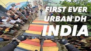 First ever URBAN DH track in India - Red Bull Aizawl Tlang Ruam 2024