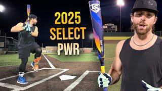 Hitting with the 2025 SELECT PWR | BBCOR Baseball Bat Review