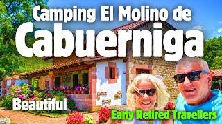 Camping El Molino de Cabuerniga The Best Motorhome Stop in Cantabria! #spain #camping #autocaravans