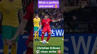 Can't be a better placement for the Penalty kick by Christian Eriksen #fifaworldcup #shorts