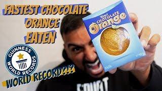 WORLD RECORD Terrys Chocolate Orange Challenge | DevTV