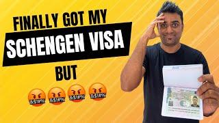 FINALLY got my Schengen Visa  || Schengen Visa for Indians