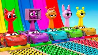 Long Slide Game With Incredibox Sprunki Pinki Oren Lily Mroona Simon 3d Animal game Funny 3d Animals