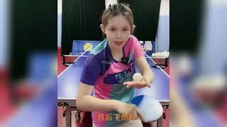 乒乓球反手发球基础教学Table tennis backhand serve basic instruction#乒乓球 #乒乓球教学 #tabletennis #pingpong