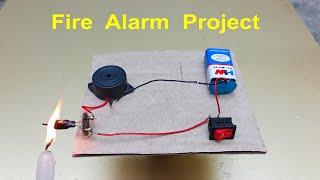 How to Make Fire Alarm Science Project, Science Exhibition Project For Class 6