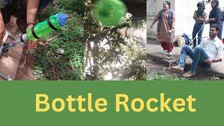 Bottle Rocket hitting the balloon (Explained) | ThinkTac | DIY Science