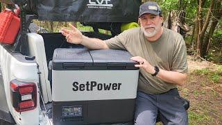 SetPower 12 Volt Fridge for Camping / No more Ice Needed