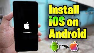  Install iOS on Android with Proof !! Run iPhones Games and Apps 