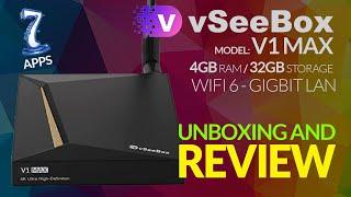 VSeeBox V1 MAX Review: The Best Android Box for Streaming?