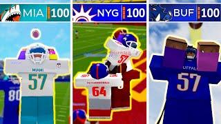 Scoring 100 POINTS on EVERY TEAM in Football Fusion! (PART 2)